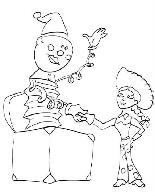 514x650 Toy Story Halloween Coloring Pages Disney