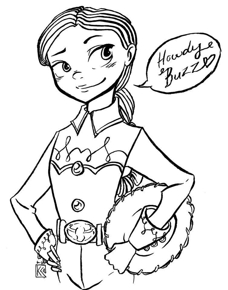 754x960 Jessie From Toy Story