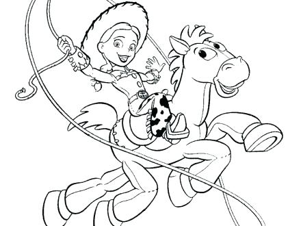 440x330 Coloring Pages For Kids To Print Toy Story Characters Page Woody