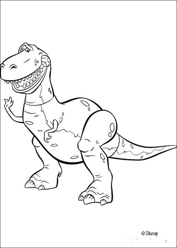 607x850 Toy Story Coloring Pages