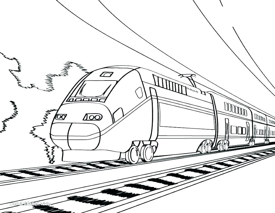 954x738 Toy Train Coloring Pages Bullet Train Coloring Pages Printable