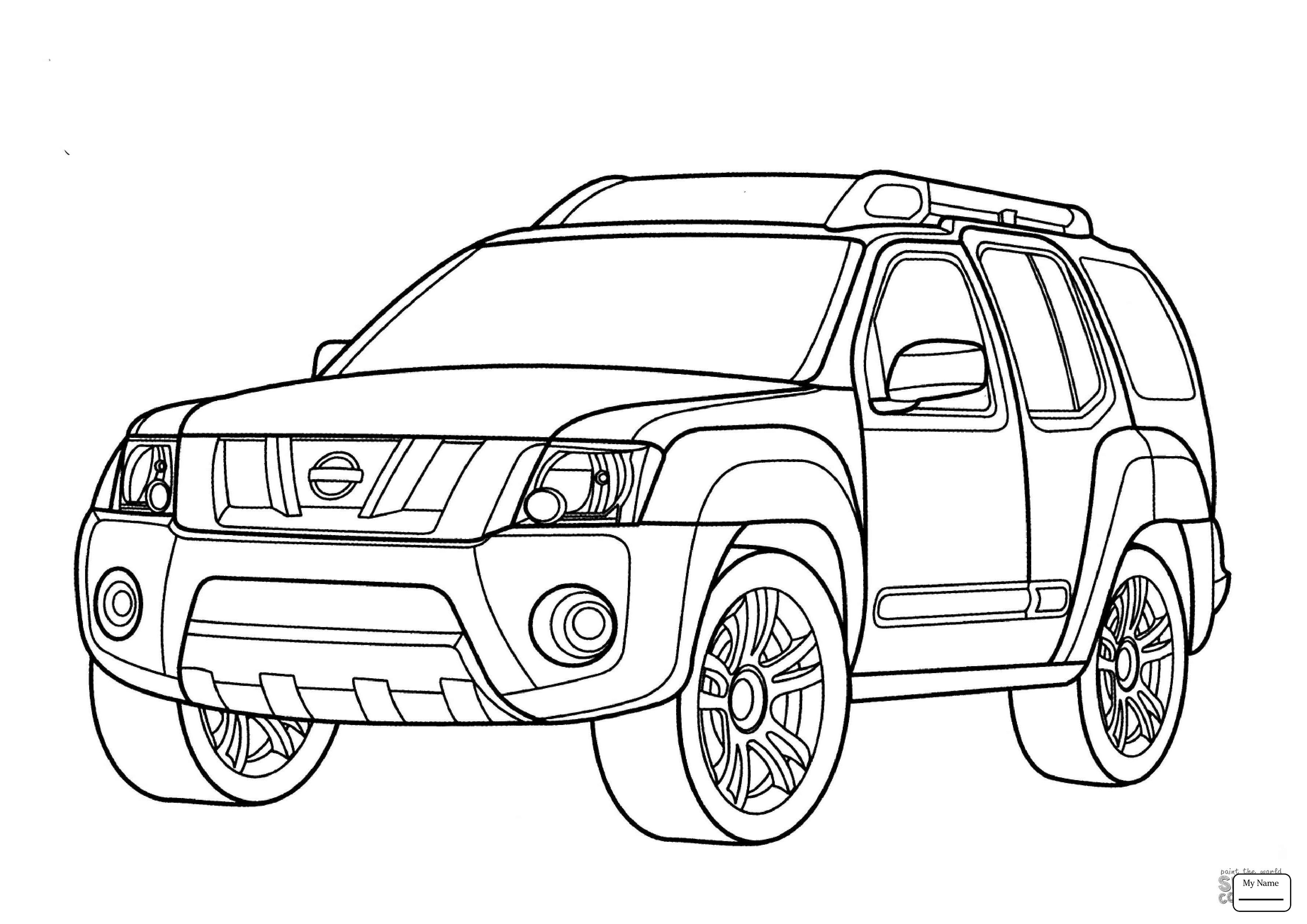 3578x2530 Super Car Nissan Coloring Page Fresh Super Car Toyota Sequoia