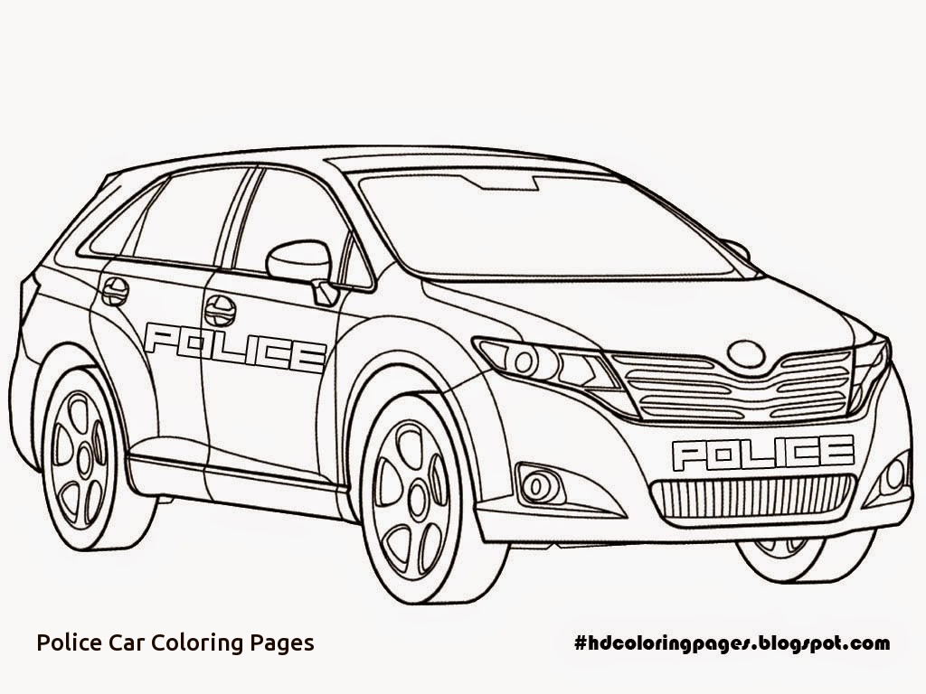 1024x768 Surprising Design Police Car Coloring Page Free Printable Pages
