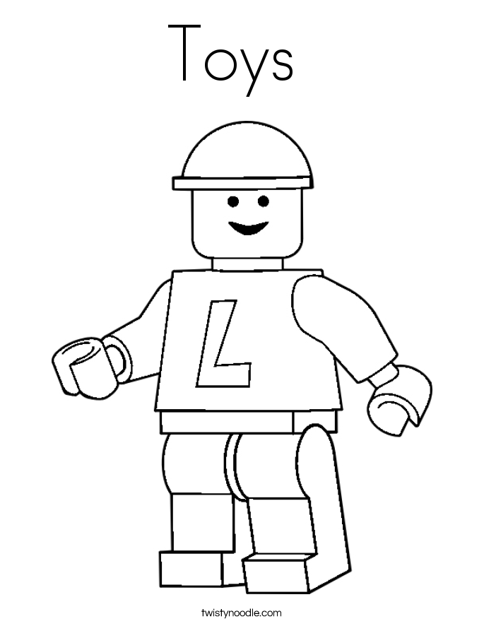 685x886 Toys Coloring Page