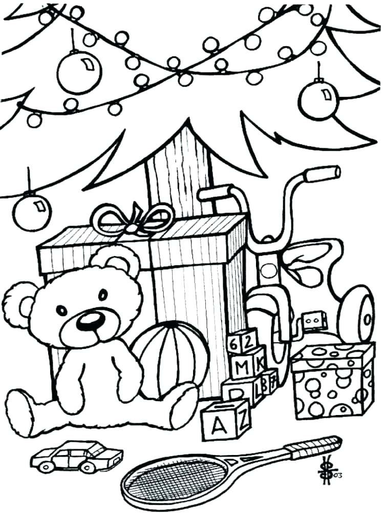750x1000 Toys Coloring Pages