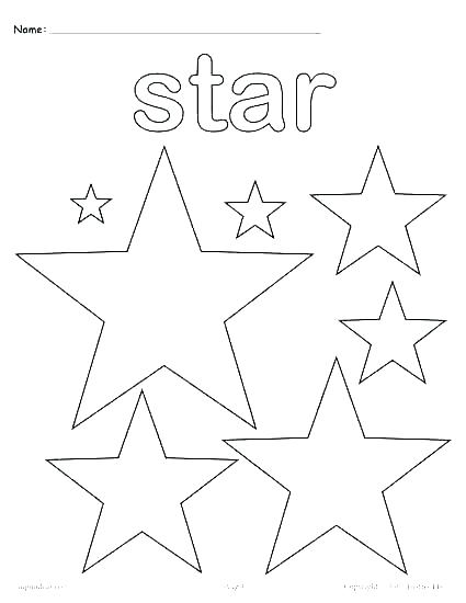 425x550 Shape Coloring Page