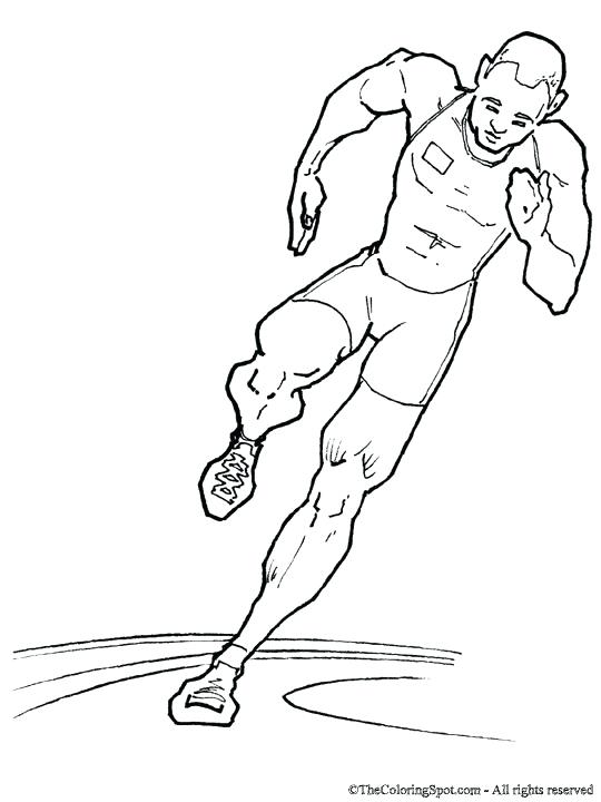 540x720 Track And Field Coloring Pages Fuhrer Von