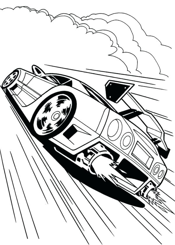 600x840 Printable Track And Field Coloring Pages Vehicles Hot Wheels Fire