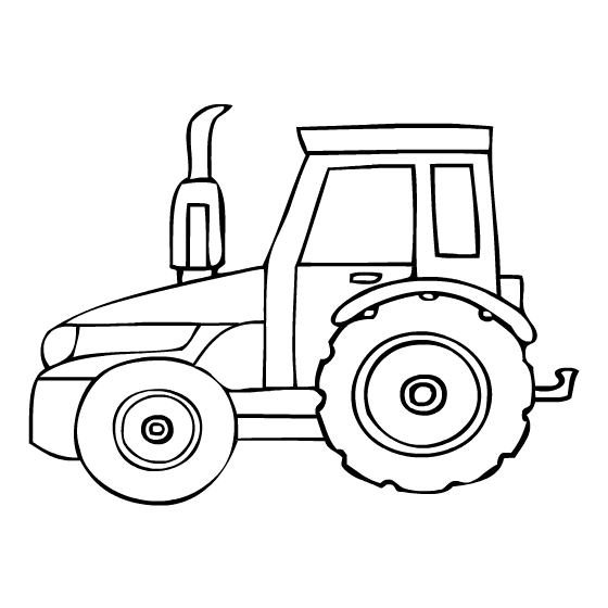 Tractor Coloring Pages at GetDrawings | Free download