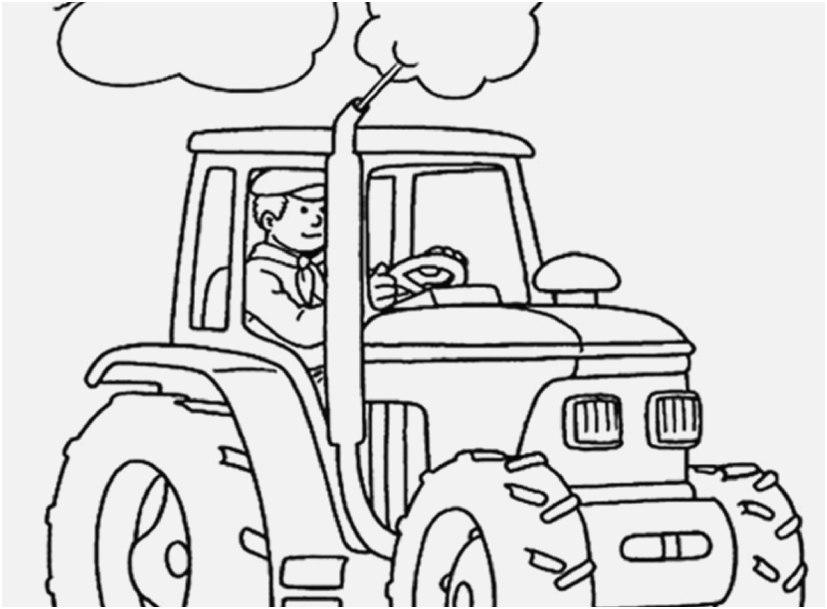 Tractor Coloring Pages For Kids At Free For Personal