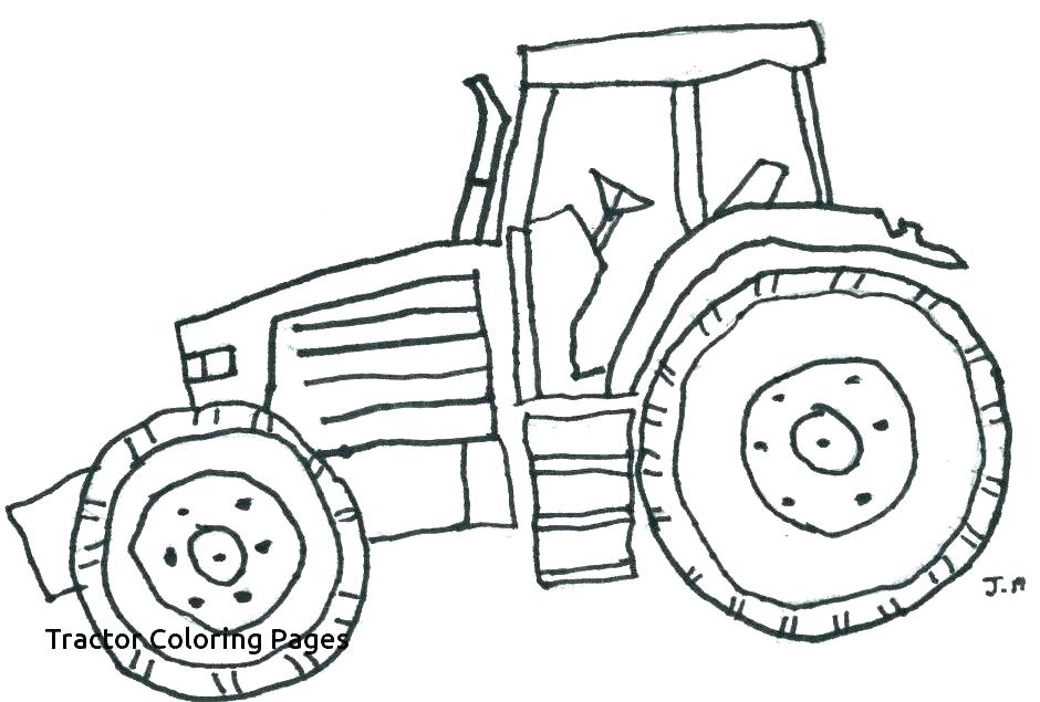 940x635 Tractor Coloring Pages For Toddlers Color John Printable Colorin