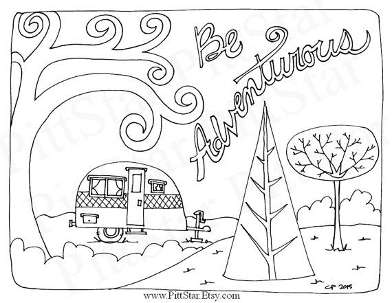 Trailer Coloring Page at GetDrawings | Free download