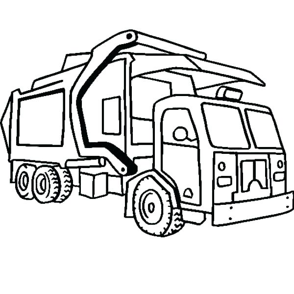 Trailer Coloring Page at GetDrawings | Free download