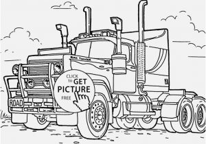 300x210 Semi Truck Coloring Pages Concept Important Camper Trailer