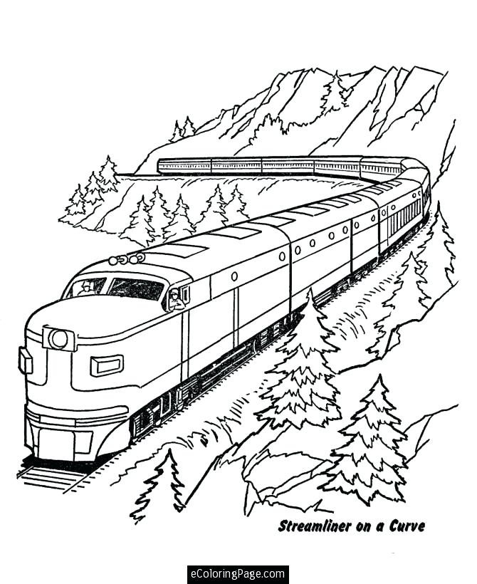 670x820 Trains Coloring Pages Train Printable C Pages Bullet Train C Pages