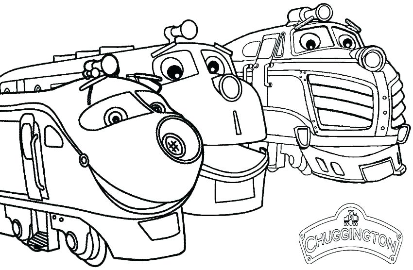 850x556 Train Printable Coloring Pages