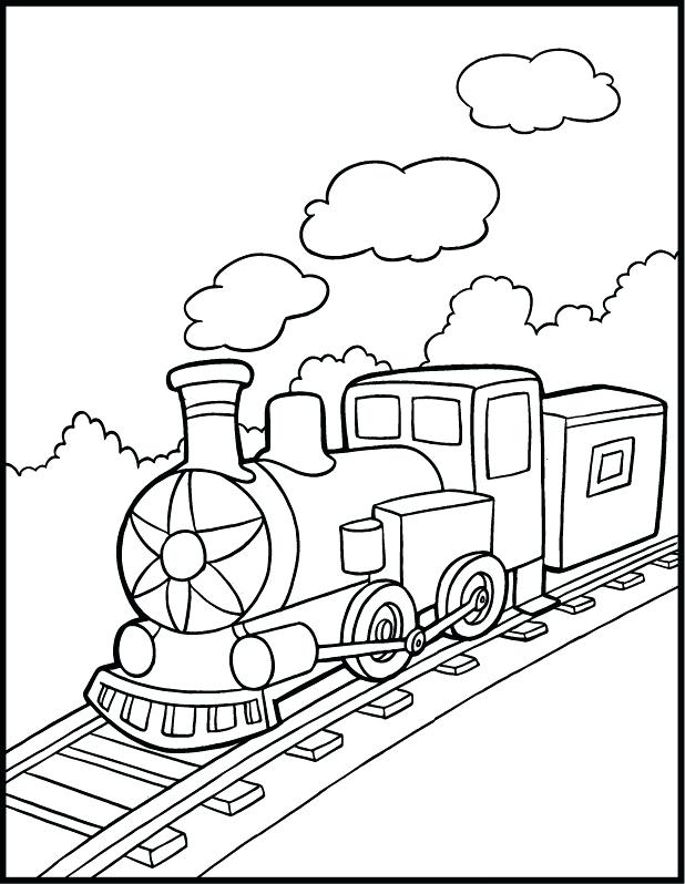 618x798 Free Printable Train Coloring Pages For Kids The Train Color Page
