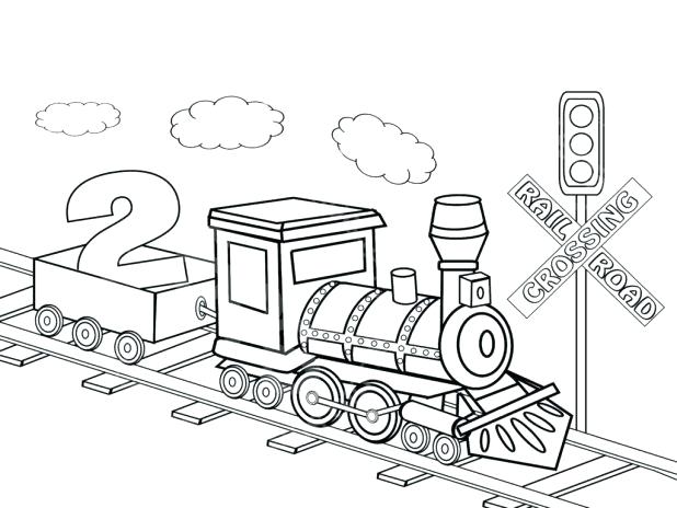 618x464 Steam Engine Train Coloring Pages Kids Coloring Train Coloring