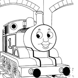 268x268 Preschool Train Page To Color Coloring Pages Trains