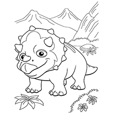 230x230 Top Free Printable Dinosaur Train Coloring Pages Online