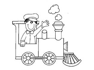 315x237 Land Transportation Coloring Pages For Kids
