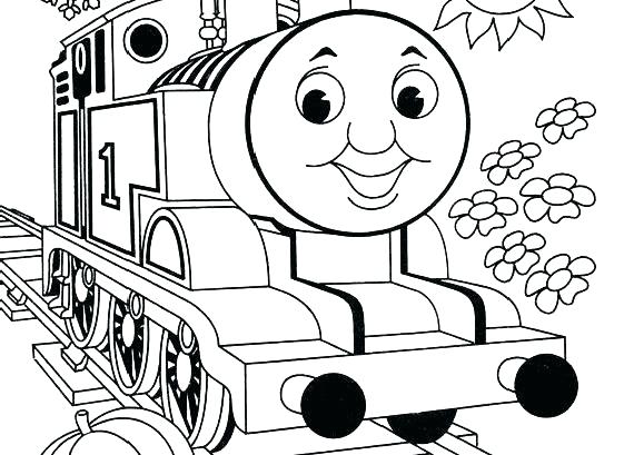 570x409 Thomas Train Coloring Page The Train Coloring Pages The Train