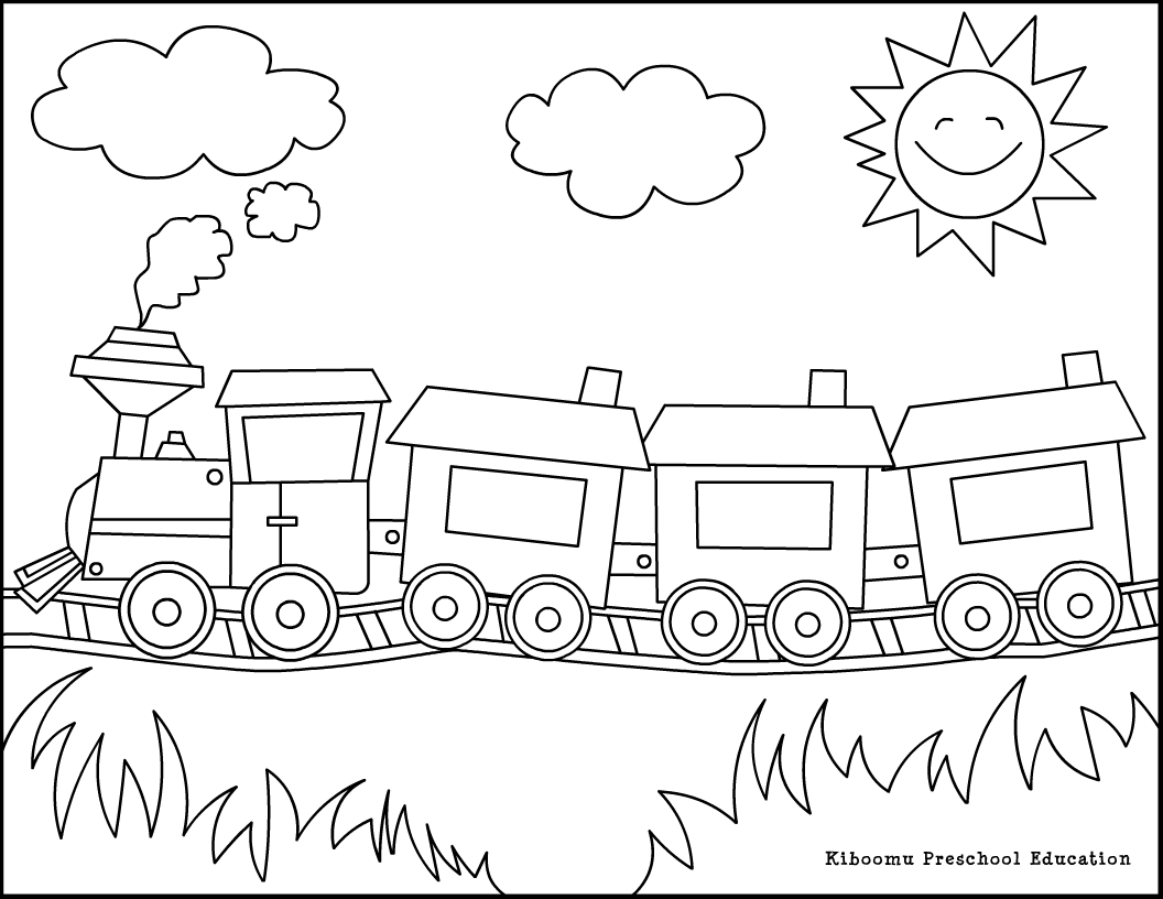 1056x816 Cars Coloring Page Train Car Coloring Pages