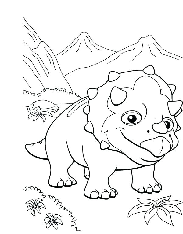 600x765 Dinosaur Train Coloring Pages Excellent Dinosaur Train Coloring