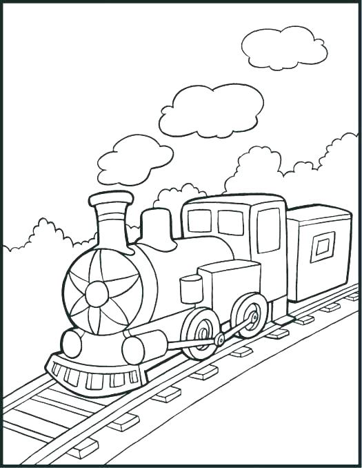 525x678 Coloring Pages Train Freight Train Coloring Pages Train Coloring