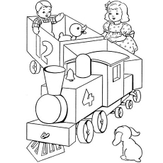 230x230 Top Free Printable Train Coloring Pages Online