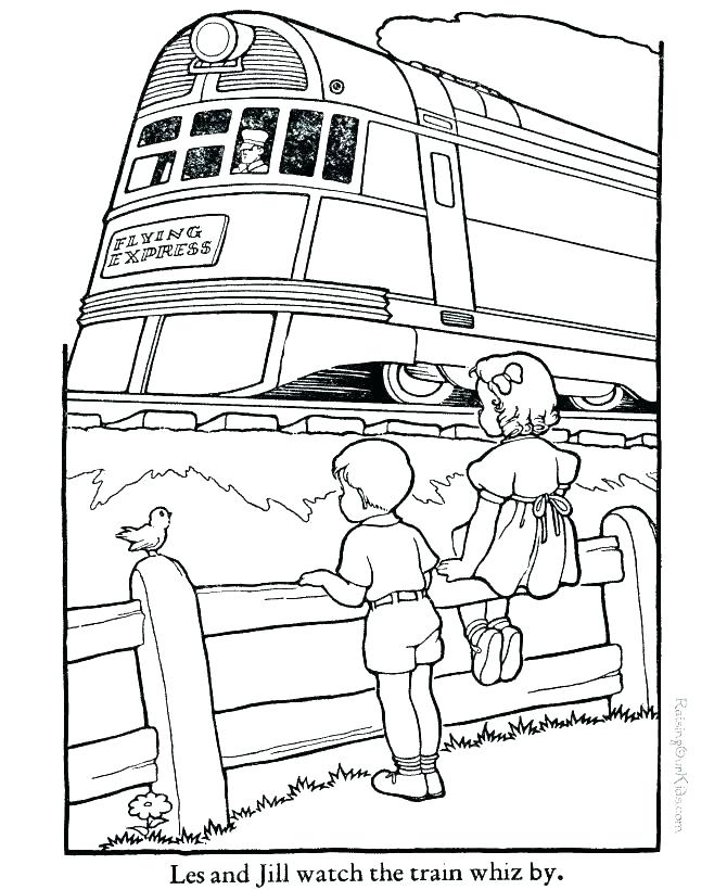 670x820 Coloring Pages Of Trains Train Coloring Sheets And Printable Train