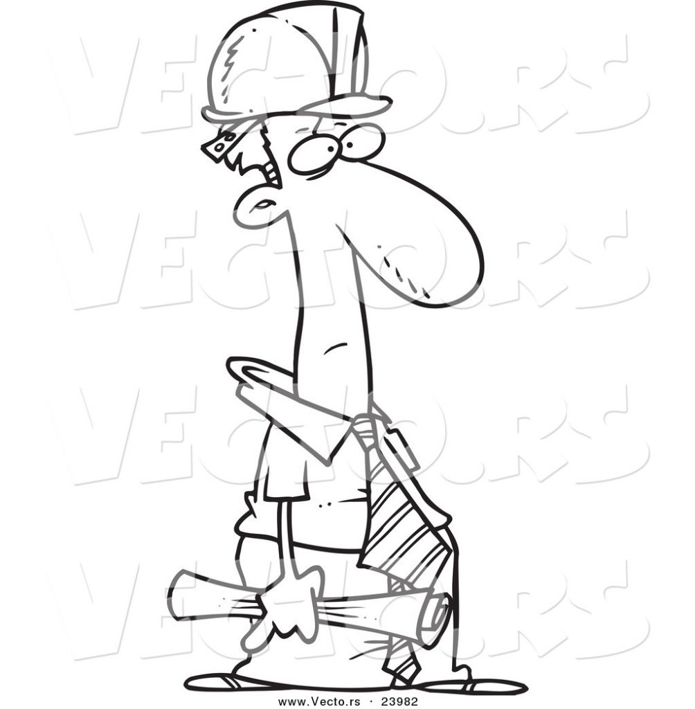 1004x1024 Engineer Coloring Page Train Hat Amazing For Kids Vector