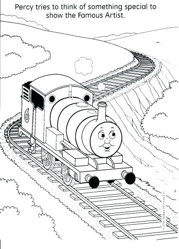359x500 Train Engine Coloring Page Medium Size Of The Tank Engine Coloring