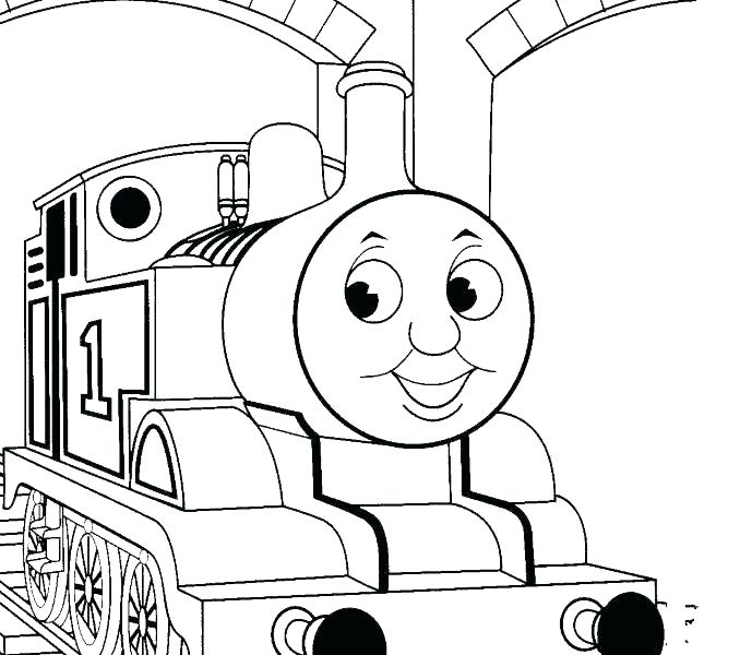 678x600 Train Tracks Coloring Pages