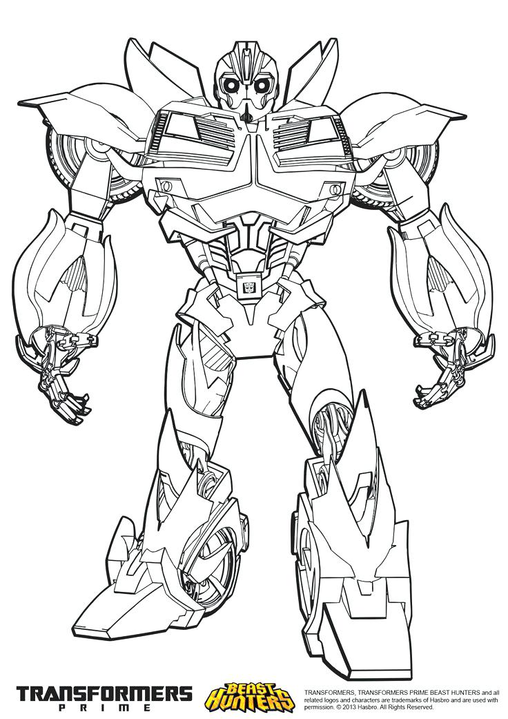 736x1041 New Bumblebee Transformer Coloring Page And Transformers
