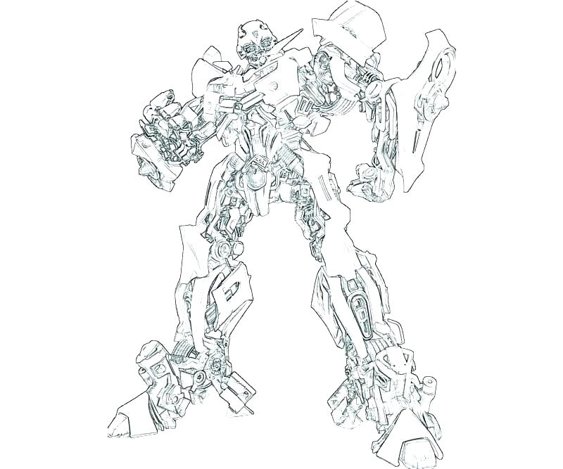 800x667 Transformer Coloring Transformers Bumblebee Transformer Coloring