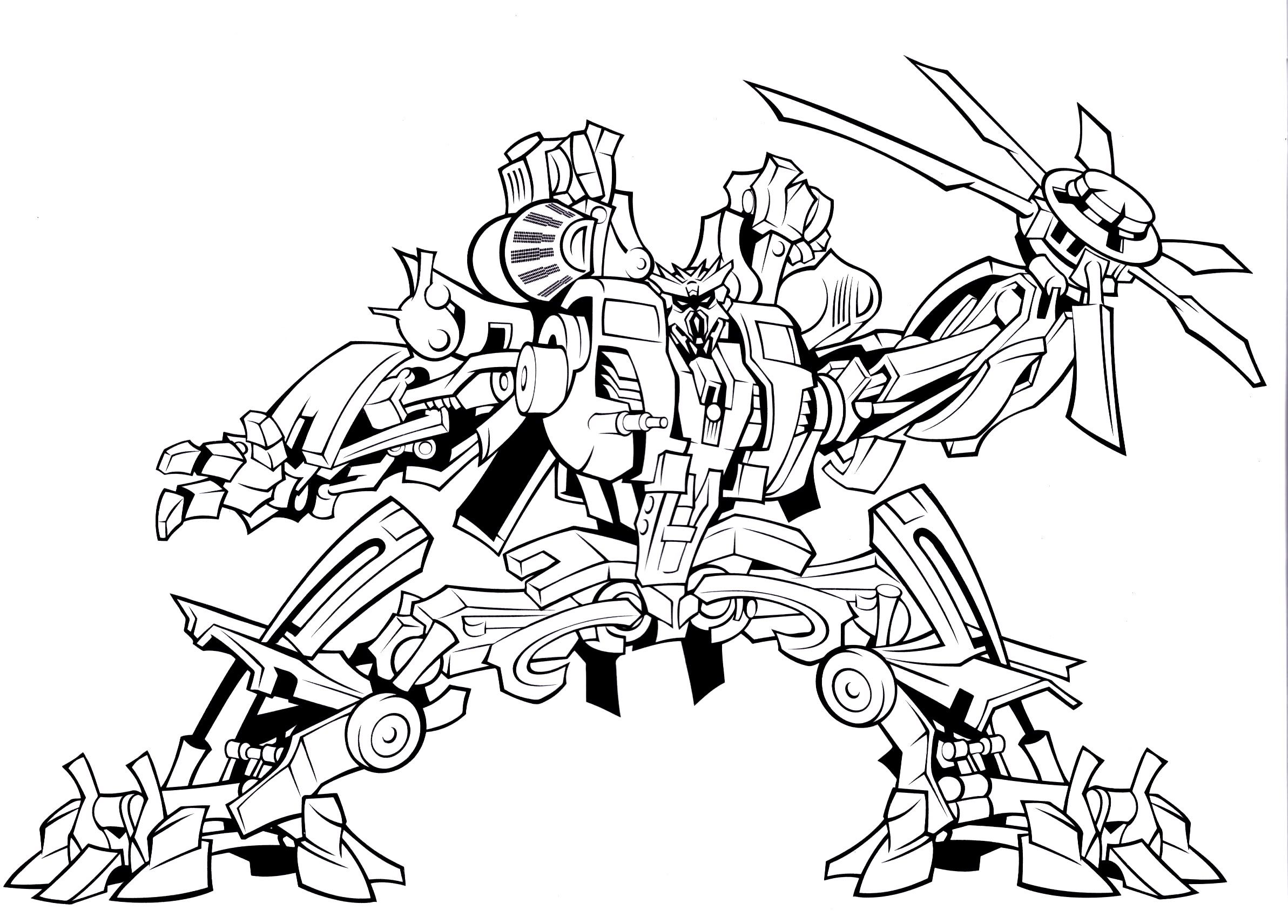 2385x1712 Bulkhead Transformer Coloring Page Cartoon