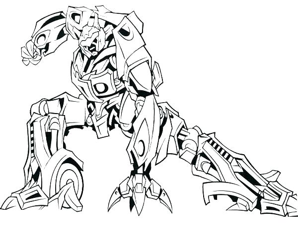 600x492 Transformers Coloring Pages