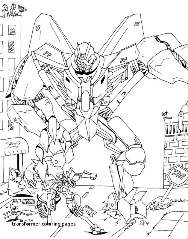 628x800 Best Transformers Coloring Pages Starscream For Transformer