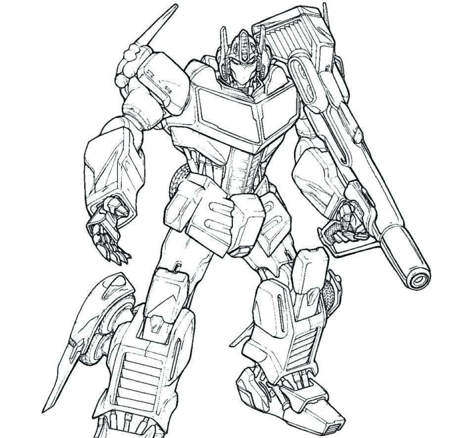 960x886 Coloring Pages Transformers Coloring Pages Transformer Prime