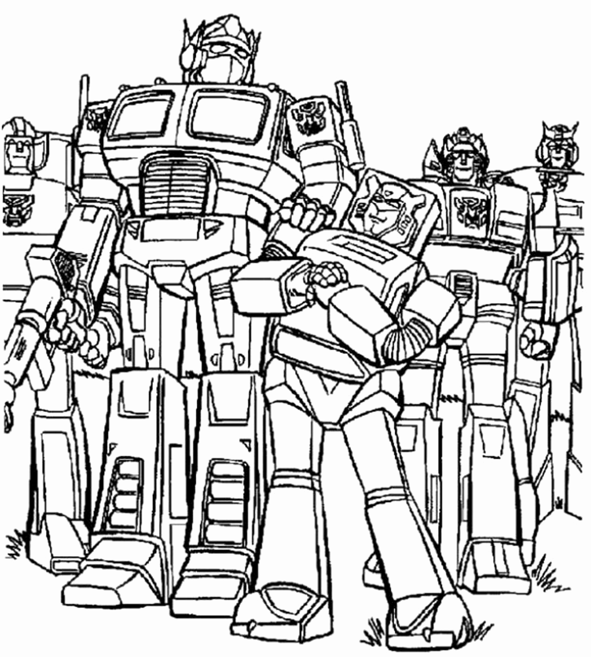 2500x2778 Print Download Inviting Kids To Do The Transformers Coloring
