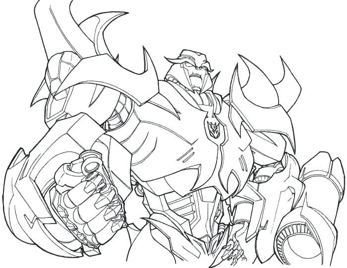 700x541 Transformers Prime Coloring Pages