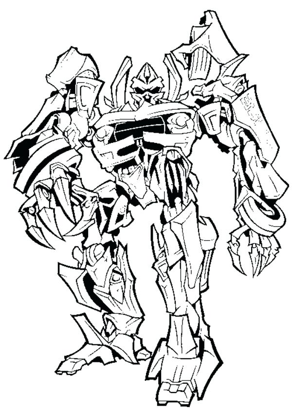 600x844 Transformers Coloring Pages To Print Transformer Color Pages