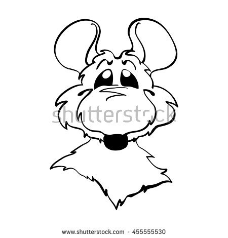 450x470 Drawn Mice Big Ear