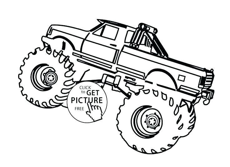 736x536 Transportation Coloring Pages Preschool Warrior Monster Truck
