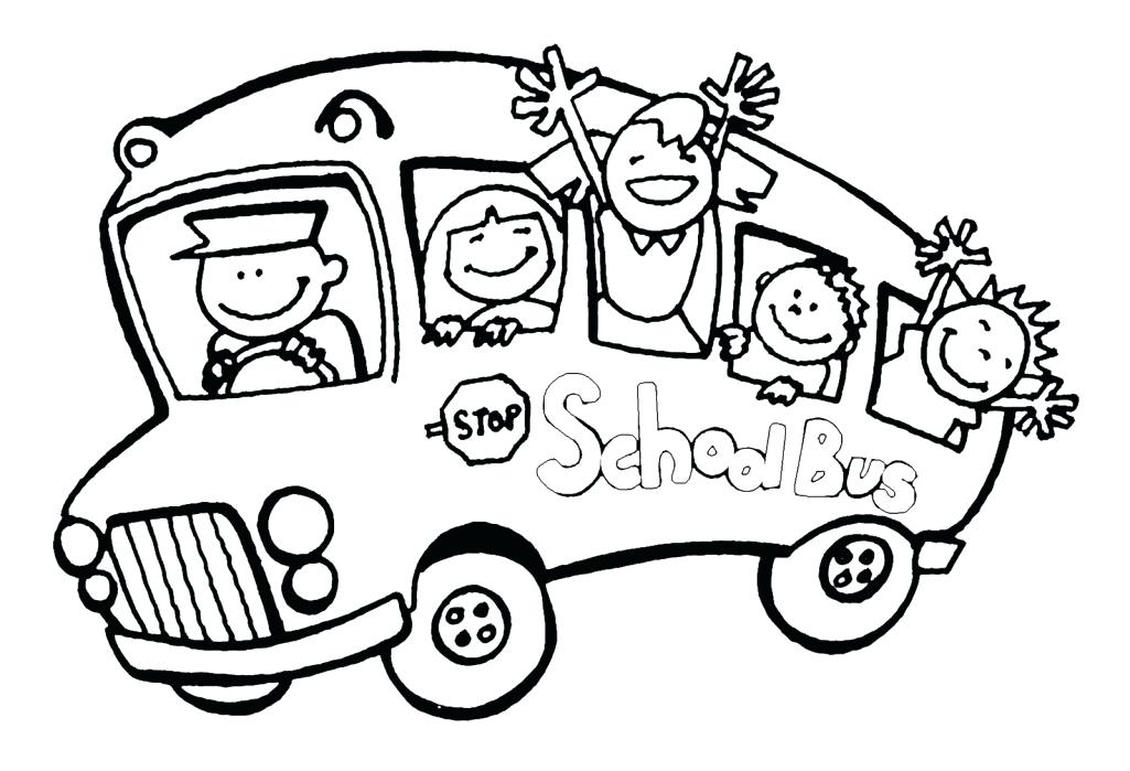 1025x699 First Day Of School Coloring Pages For Kindergarten Transportation