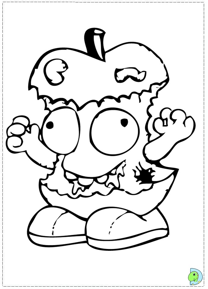 691x960 The Trash Pack Coloring Pages