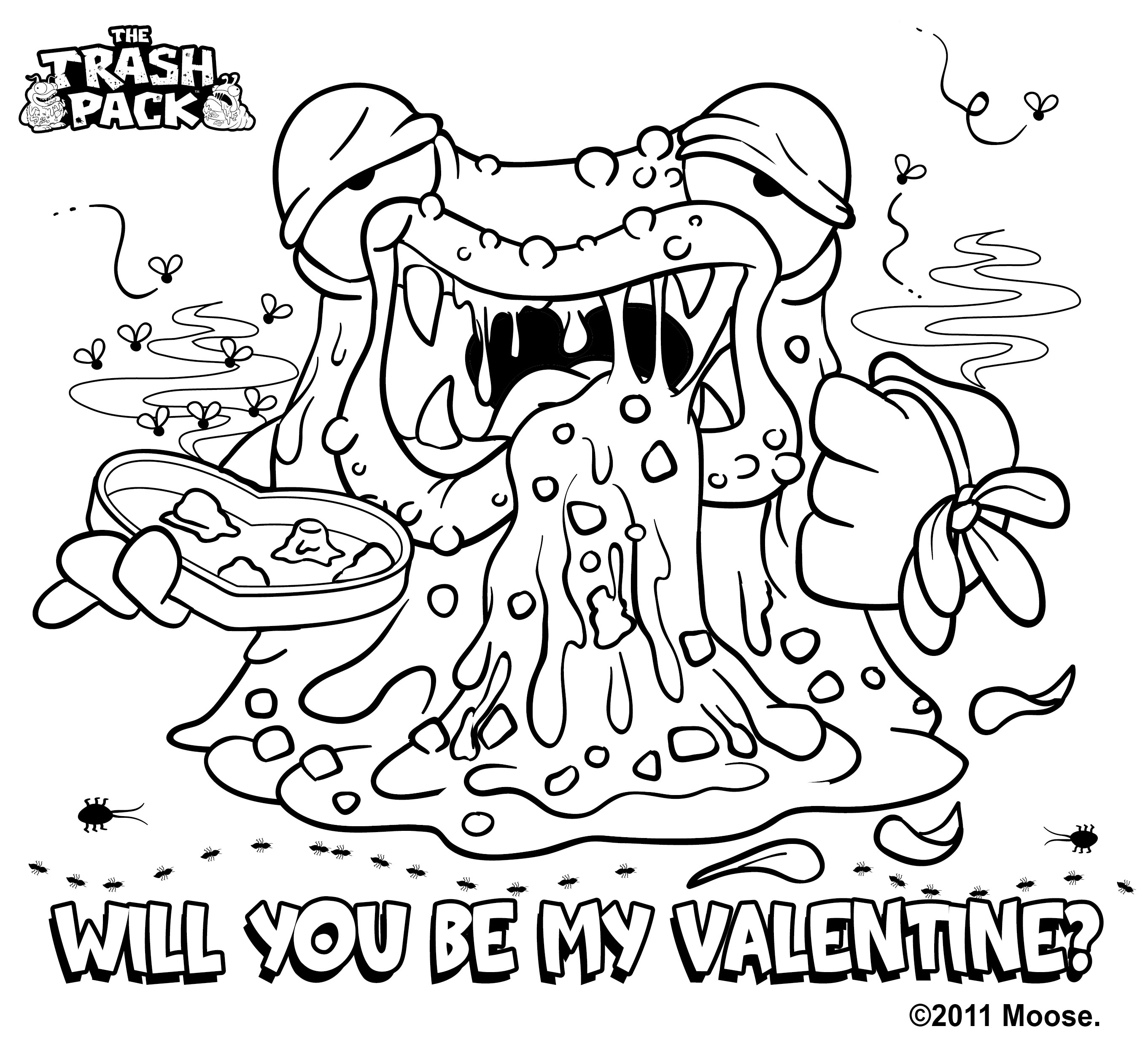 2722x2460 Trash Pack Coloring Pages