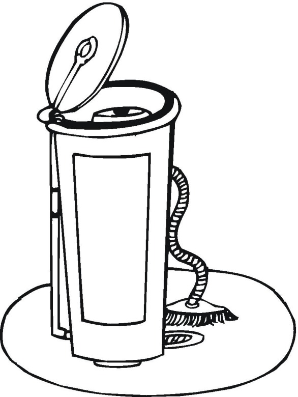 586x780 Garbage Can Coloring Pages