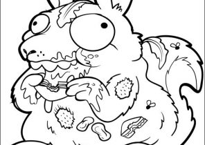 296x210 The Trash Pack Coloring Pages